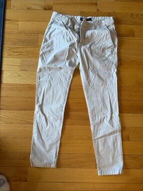Zara Light grey Casual Chinos